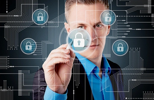 Cybersecurity data protection concept